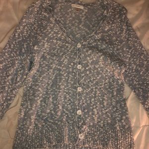 Button up sweater, very comfortable!